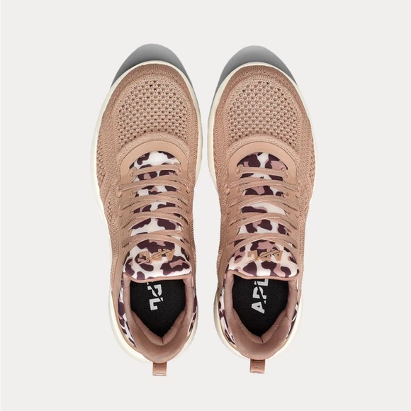 APL Almond Leopard Techloom Tracer Sneaker NEW in BOX 8 - Picture 5 of 12